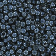 Toho seed beads 8/0 round Transparent-Lustered Smoke - TR-08-120